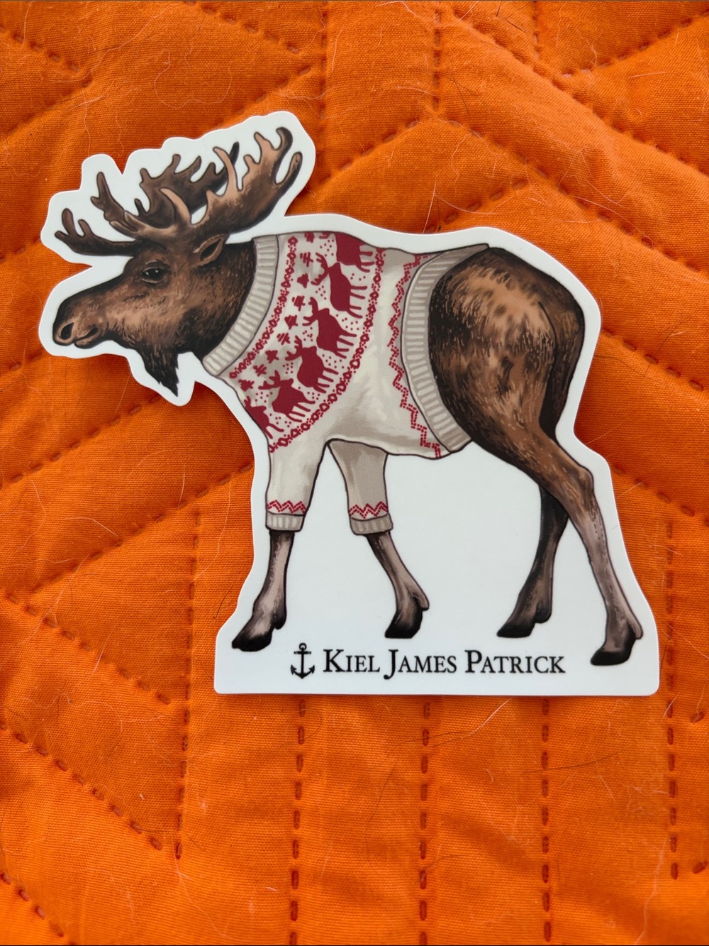 Kiel James Patrick McCallister Moose Sticker